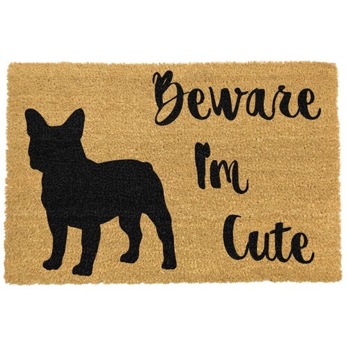 Artsy Doormats otirač ​od prirodnih kokosovih vlakana Cute French, 40 x 60 cm Slike