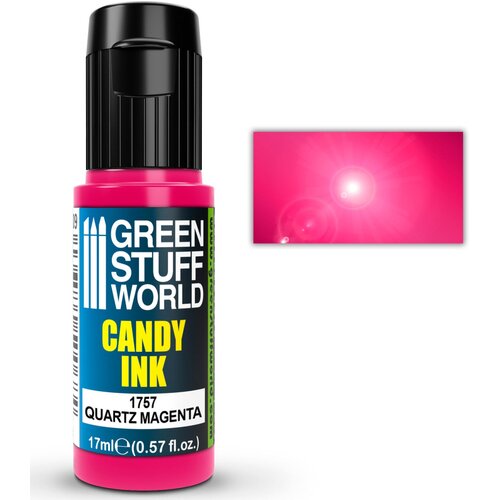 Green Stuff World candy ink quartz magenta 17ml | transparentna magenta boja Cene