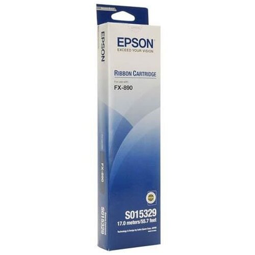 Epson vrpca za matrični pisač S015329 za FX-890, crna, 7,5 mil. znakova Cijene