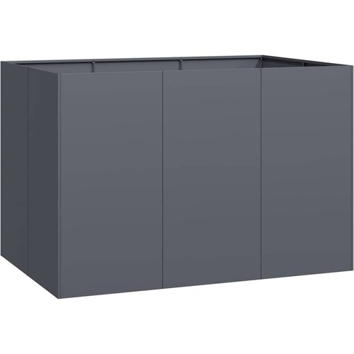 Maison Chic Cvetlični Lonec - Cvetlično korito antracit 120x80x80 cm Jeklo, (21790394) Cene