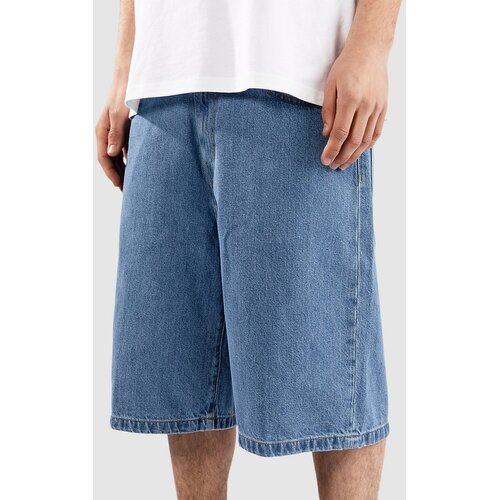 Carhartt WIP Landon Kratke hlace heavy stone wash blue Cene