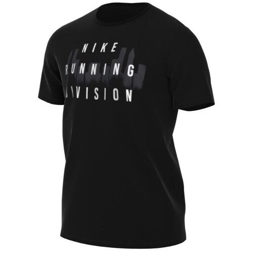 Nike Majice s kratkimi rokavi Dri Fit Division Črna Cene