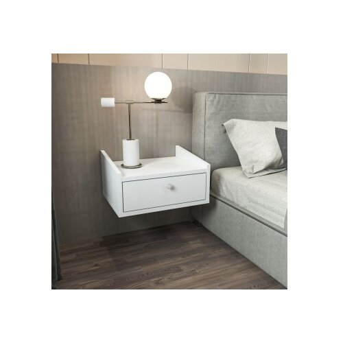 Hanah home noćni ormarić anel white Cene