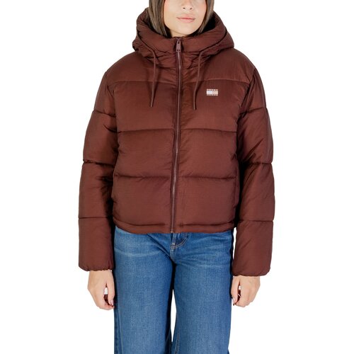 Tommy Hilfiger Puhovke TJW HOODED PUFFER JA DW0DW21625 Kostanjeva Slike