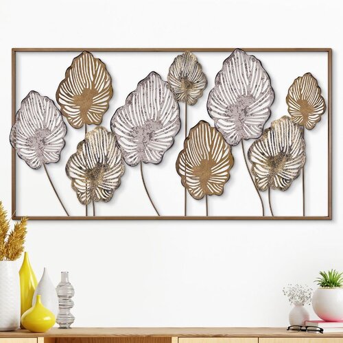WALLXPERT melo ACH164-6 multicolor dekorativni metalni zidni dodatak Cene