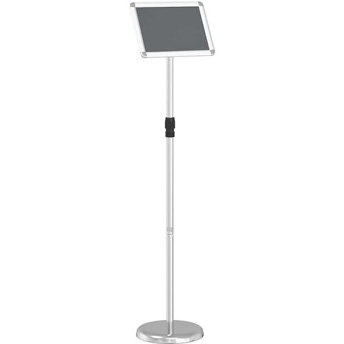  Stalci za sajmove Srebrno 25 x 25 x 125 cm Aluminij Slike