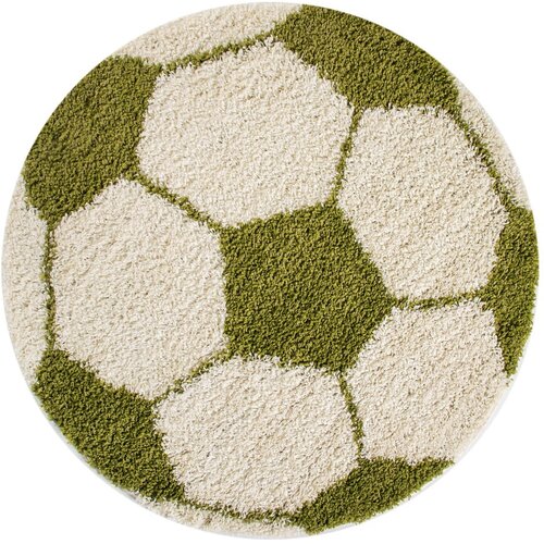 Ayyildiz Carpets Zelena/kremno bela otroška preproga ø 120 cm Fun – Cene