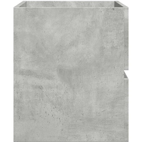 vidaXL Kupaonski viseći ormarić siva boja betona 80x38,5x45 cm drveni Cijene
