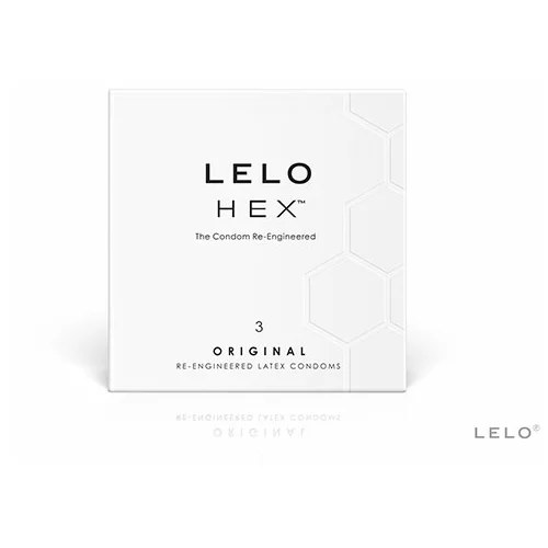 Lelo Kondomi "Hex" - 3 kosi (R26477)