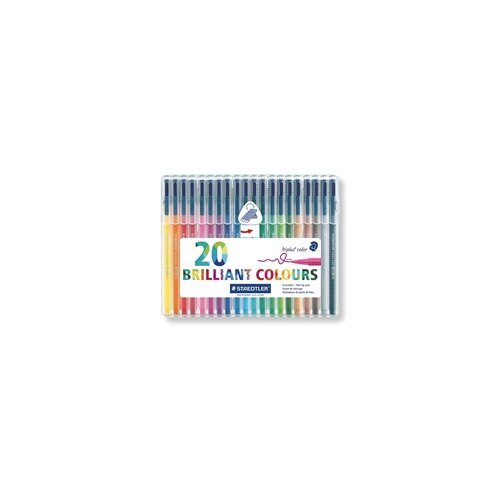 Staedtler Flomasteri Noris Club Triplus, 20 kom Cijene