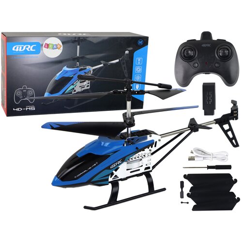 Lean_Toys Aluminijast RC helikopter 2.4G modre barve 15 minut letenja Cene