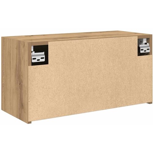  Kupaonski zidni ormarić Artisan hrast 60x25x30 cm izrađeno drvo Slike