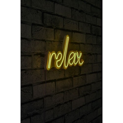 Wallity Dekorativna LED rasveta Relax, 11x57x2cm, Žuta Cene