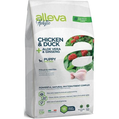 Alleva Holistic Piletina Puppy Mini 2kg Cene