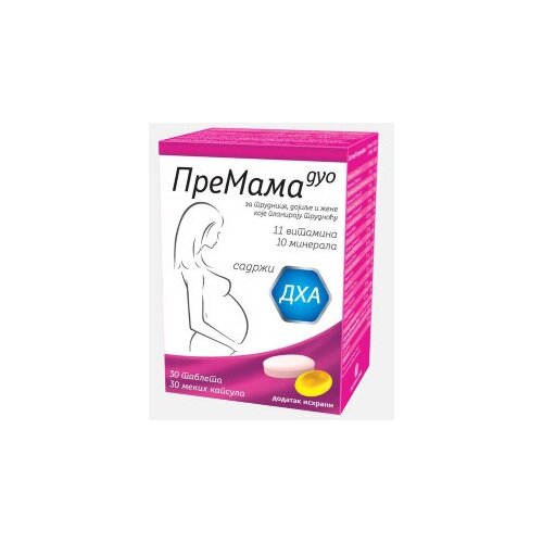 Alkaloid PREMAMA DUO BREZ JODA TBL 30X+KPS 30X Cene