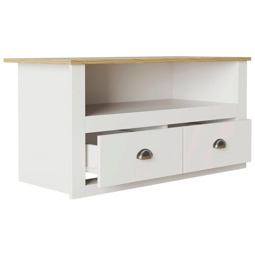 MID.YOU Nizka Omarica Balusa, Bela, Barva Hrasta Cene