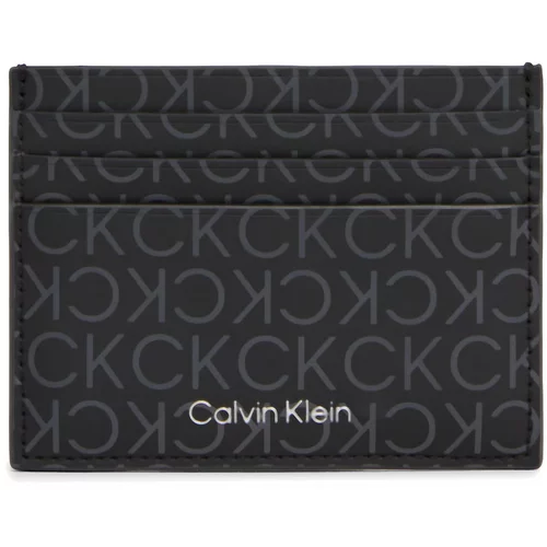 Calvin Klein Denarnica siva / črna / bela