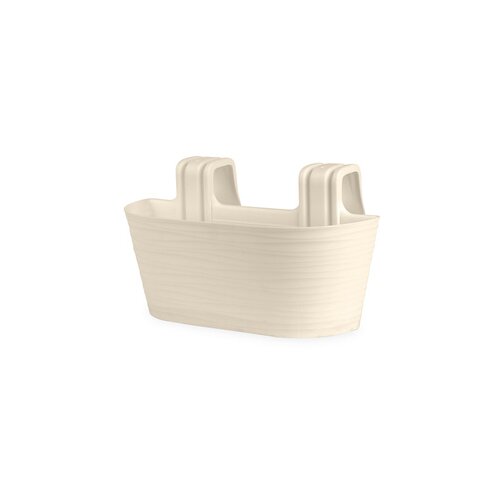  doa woody saksija za balkon l 40cm vanila Cene