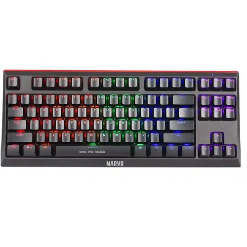 Bežična tastatura Marvo KG953W crveni svičevi Cene