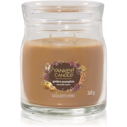 Yankee Candle Golden Pumpkin dišeča sveča Signature 368 g Cene