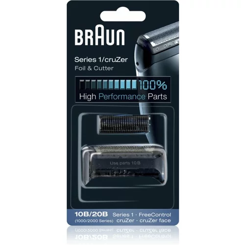 Braun Series 1 10B/20B CombiPack CruZer Foil & Cutter mrežica za brijaći aparat + oštrica