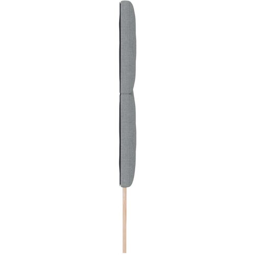 vidaXL Naslon za glavo z vzorcem diamantnih blokov Svetlo siva 180 cm Tkanina, (22083838) Cene