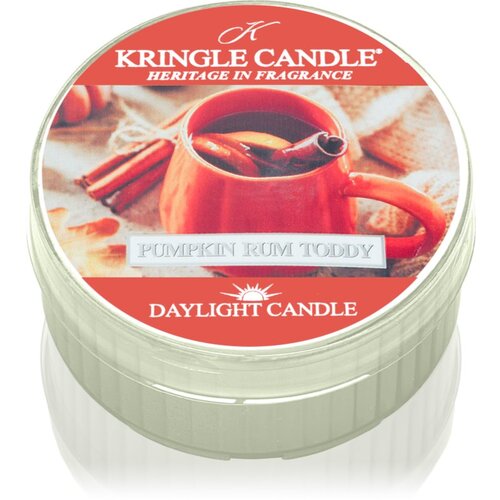 Kringle Candle Pumpkin Rum Toddy čajna sveča 42 g Slike