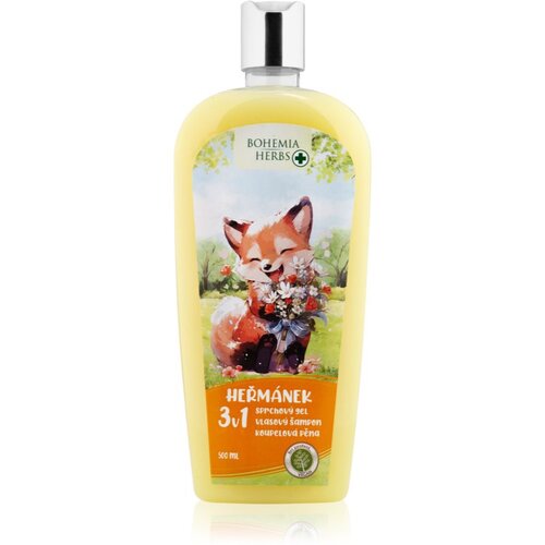 Bohemia Gifts & Cosmetics Bohemia Herbs Chamomile kupka s mjehurićima i gel za kupanje za djecu 500 ml Cijene