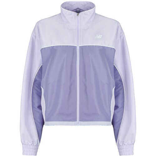 New Balance &Scaron;portne jope in jakne TRACKSIDE WOVEN JACKET Vijolična Cene