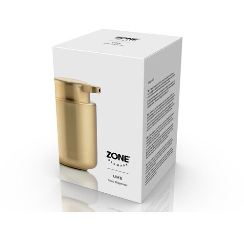 Zone Medeninast dozirnik za milo iz nerjavečega jekla 250 ml Ume Brass &amp;ndash; Slike