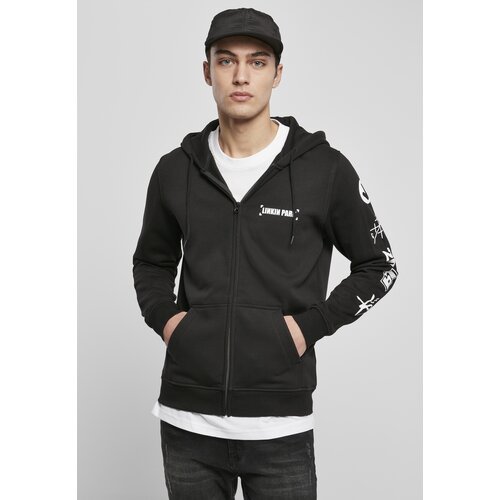 Merchcode Linkin Park Anniversary Logo Zip Hoody Black Slike