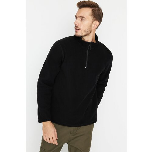 Trendyol Sweatshirt - Black - Regular Slike