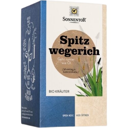 Sonnentor Bio zeliščni čaj - trpotec - 18 Čajnih vrečk Cene
