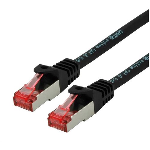 Secomp Roline S/FTP (PiMF) PatchCord Cat6A/CompLv, LSOH, crna, 0.5 m Cene