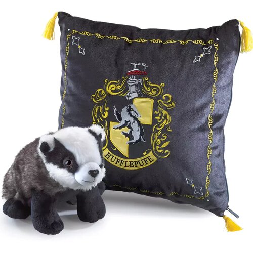 HARRY POTTER Hufflepuf House Pli&amp;scaron;asta igrača in Blazina Slike