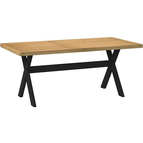vidaXL Jedilna miza NOAIN 180x90x75 cm trdna borovina Cene