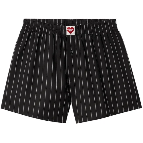 Carhartt WIP Cotton Boxer Seaton Stripe Black