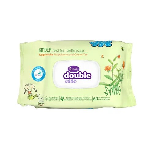 Violeta vlažni toalet papir za djecu 60kom Slike