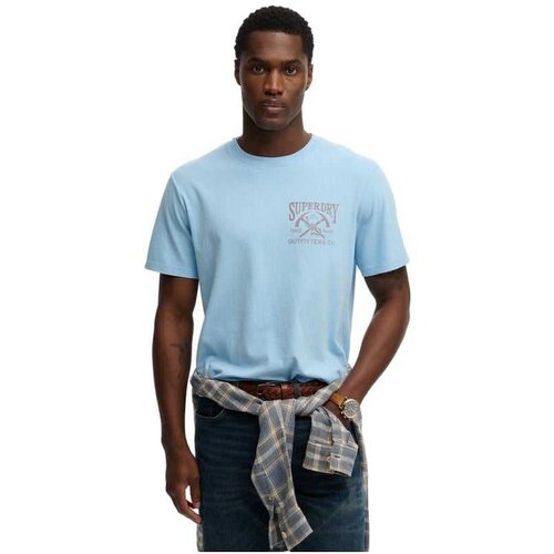 Superdry plava mu&scaron;ka majica Cene