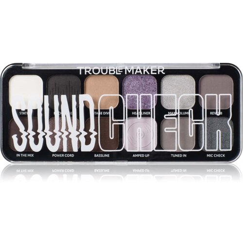 Trouble Maker Trouble paleta sjenila za oči nijansa Soundcheck 18 g Cijene