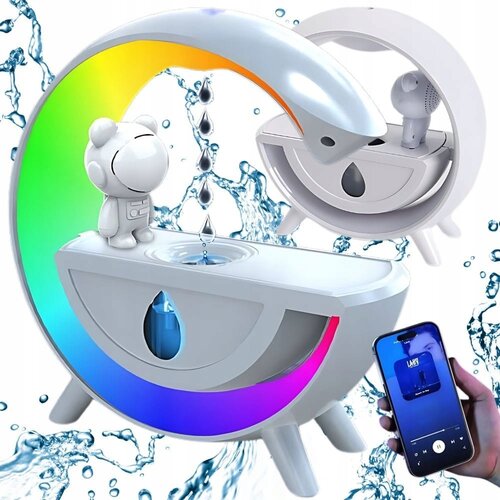  4v1 LED RGB difuzor svetilka in bluetooth zvočnik 350ml USB astronavt Cene