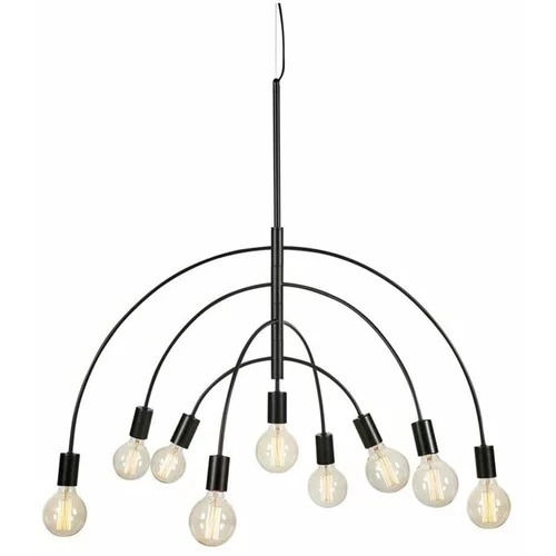 Markslöjd crna viseća stropna svjetiljka Lavello, širina 94,5 cm