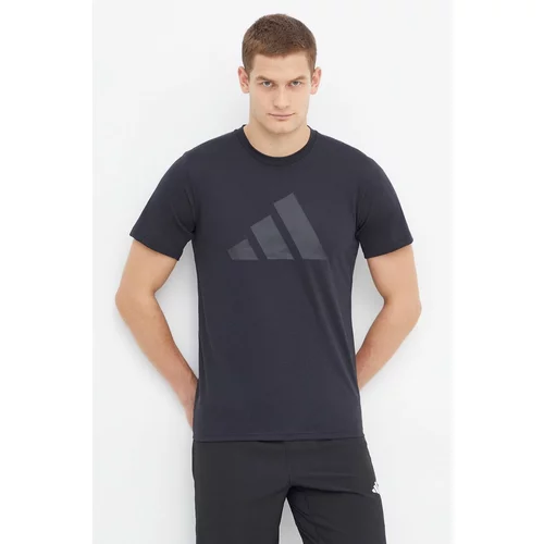 Adidas Kratka majica za vadbo TR-ES črna barva