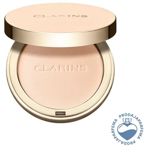 Clarins Ever Matte Compact Powder (N&amp;deg;01 Very Light) 10g Slike