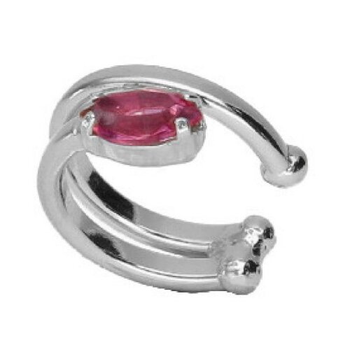  Ženske victoria cruz ear cuff rose mindju&amp;Scaron;e sa swarovski roze kristalom ( a3965-04ht ) Slike