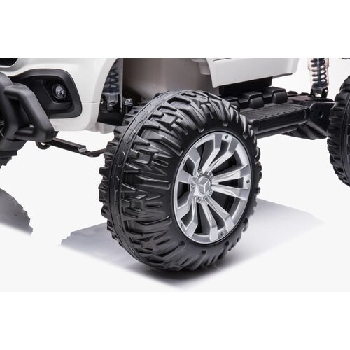  Licencirani auto na akumulator Mercedes DK-MT950 4x4 - bijeli Slike