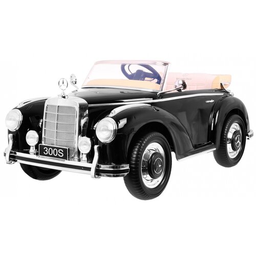  Licencirani auto na akumultor Mercedes Benz 300S RETRO - crni/lakirani Slike