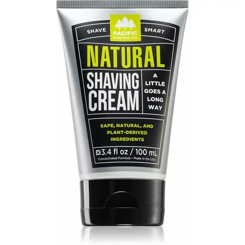 Pacific Shaving Co. shave smart natural krema za britje 100 ml za moške