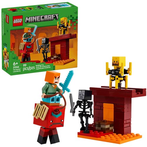 Lego Minecraft: Bitka z lavo v Netherju Cene
