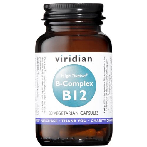 Viridian Nutrition B-kompleks + B12 Viridian (30 kapsul) Cene